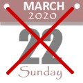 Sunday, March 22, 2020
