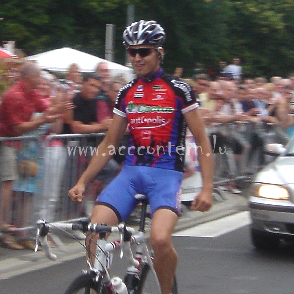 Patrick Gressnich Luxemburgish National Champion 2005 in the U23 road-race