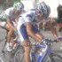 Claudio Corioni (Fassa Bortolo) f�hrt die Ausreissergruppe an vor Ren� Obst (Wiesenhof)