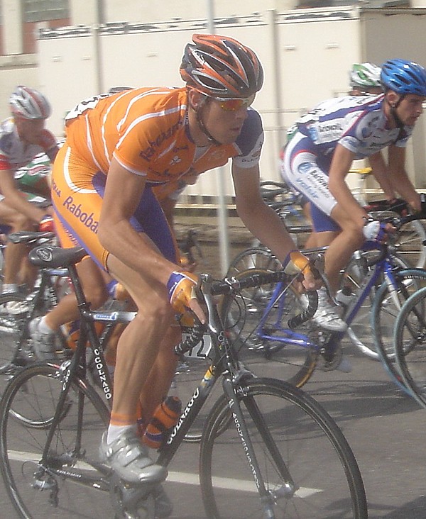 Matthew Hayman (Rabobank) in der Spitzengruppe