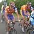 Ronlad Mutsaars und Matthew Hayman (Rabobank) vor dem Quer-spezialisten Davy Commeyne (Mr. Bookmaker)