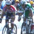 Robbie McEwena and Thor Hushovd side by side in the sprint