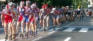 Inline skating