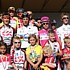 Kim Kirchen, Frank et Andy Schleck pendant le Gala Tour de France 2007
