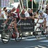 Frank et Andy Schleck pendant le Gala Tour de France 2007