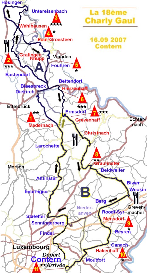 Streckenänderung