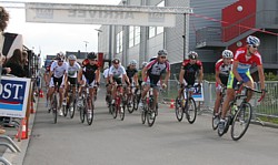 Christophe Fanck attacks at the start