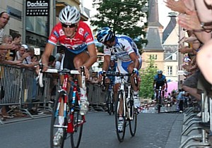 Frank Schleck attacks