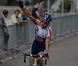 Georgi Georgiev winner at the finish