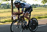 Frank Schleck pendant le championnat de Luxembourg contre-la-montre 2010