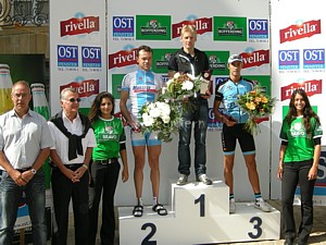Podium de La 21�me Charly Gaul B: Gonda, Schroen, Melon