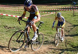 ... ahead of Denuwelaere and Peeters ...