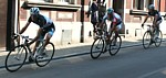 Frank et Andy Schleck pendant Li�ge-Bastogne-Li�ge 2011