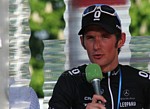Frank et Andy Schleck pendant Li�ge-Bastogne-Li�ge 2011