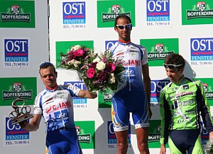 Podium: Poos, Cohnen, Wurth