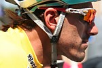 Fabian Cancellara en jaune pendant la premi�re �tape du Tour de Luxembourg 2011