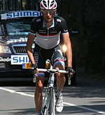 Frank Schleck pendant la quatri�me �tape du Tour de Luxembourg 2011