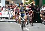 Romain Feillu gagne la quatri�me �tape du Tour de Luxembourg 2011 devant Frank Schleck