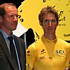 Andy Schleck en tant que vainqueur du Tour de France 2010