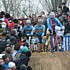 Zdenek Stybar, Tom Meusen und Klaas Vantornout zwischen den Menschenmassen