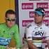 The two stars of the SKY team: Bradley Wiggins and Mark Cavendish