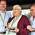 Marcel Gilles wird von der TdF Direktion fr seine 35. Tour de France geehrt