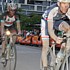 Frank and Andy Schleck trying to bridge up