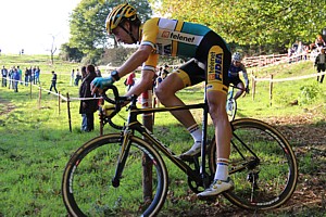 Thijs Van Amerongen flying to the race win